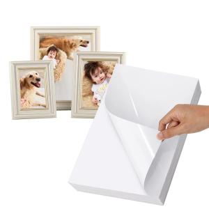 China 180gsm Cast Coated Glossy Photo Paper For Dye Printing factory