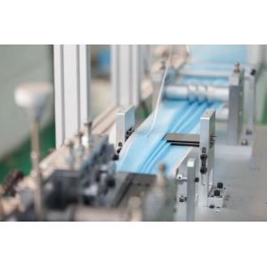 1.5kw Semi Auto Face Mask Machine With Ear Loop Welding Conveyor System