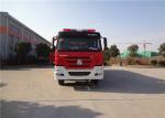 Huge Capacity 24000L Volume 8x4 Drive Foam Fire Truck with Six Seats