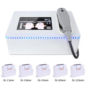 China 9 Heads HIFU Slimming Machine 4MHz Skin Rejuvenation factory