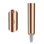 Lightweight Golden Travel Hair Dryer With 2 Speed Setting For Fast Drying