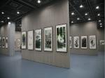 100 Mm Exhibition Hall Wooden Movable Sliding Folding Wall Acoustic Movable
