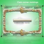 Picture frame decorative corner moulding for interior wall decor