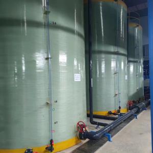 China Customizable 5-50m\u00b3 FRP/GRP Water Storage Tank For Seawater Water Treatment factory