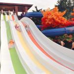 Adult Water Plastic Fiberglass Water Slide 120 m³ / h for Adventure Water Parks