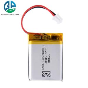 China 573040 Lipo Battery Pack 3.7v 700mah For Wireless Headset factory