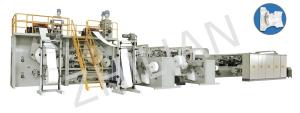 China Customized Baby Diaper Making Machine Full Width Waistband Type factory