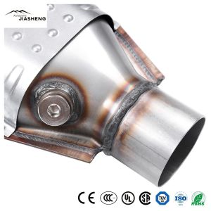 2", 2.5" Universal Oval Catalyst Car Engine Converter Suppliers Automobile