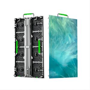 China 1000 nits Rental Indoor LED Display with Die Casting Aluminum LED Cabinet factory