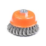 Deburring Wire Wheel Twist Knot Knotted Cup Brush