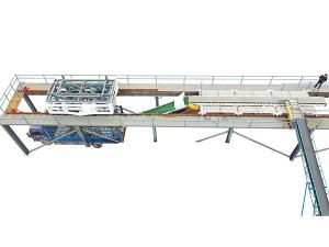 China 500-3000 Packets/Hour Automatic Bag Conveyor Machine System Walking Mechanism factory