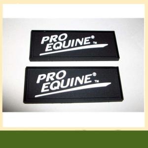 China OEM factory custom 3d logo name rubber pvc patches factory