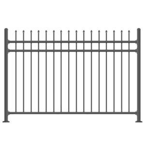 China Factory Price Metal Fence Privacy Galvanized Steel Fence Panel factory
