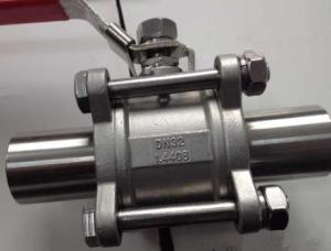 China 3pc SS316 Material Manual Ball Valve with 1000-3000 WOG ISO 9001:2000 factory