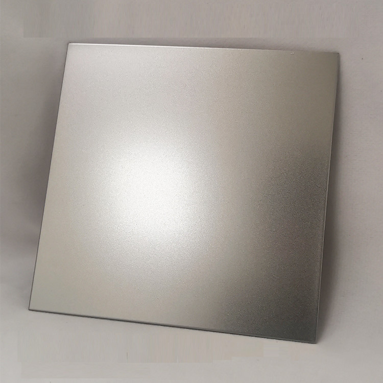 Sandblasted Decorative Stainless Steel Sheet 0.55mm Four Feet ASTM Standard