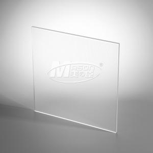 China 3mm 1220x2440mm Acrylic Light Guide Plate LGP Sheet factory