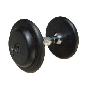 China Round Head Fix Rubber Coated Dumbbells 2.5kg 5kg 7.5kg factory