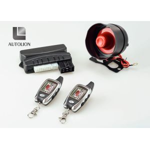 Two Way Automobile Alarms Security Systems With LCD Screen Electric Shock