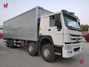 China 8x4 12 Wheeler Wing Van Capacity 50t Isuzu Wing Van factory