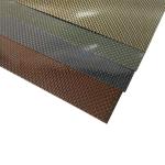 High Toughness Kevlar Weave Carbon Fiber Sheet 0.3mm Thickness