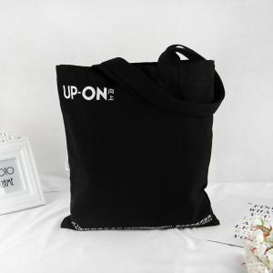 China Screen Printing Canvas Shopping Bags Large Personalised With Logo factory