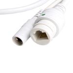 Waterproof RJ45 POE Webcam Cable With UL94V-0 ABS Housing
