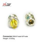 50OHm Cell Phone Booster Connectors SMA Female To N Female Type