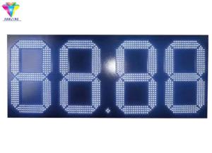 China Large Size LED Gas Price Display One Side / Multi Sides Available WiFi Control on sale