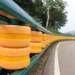 Roller Barrels Road Safety Barrier Galvanized Fence for Highway Safety