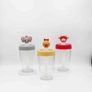 China Food Grade Safe BPA Free Unique Plastic Bottle , Shaped Reusable Tritan Water Bottle factory