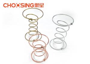 China 4&quot; Height Golden Upholstery Coil Springs 80 - 130mm Caliber Durable For Sofa factory