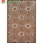 900*1800mm Corten Decorative Panels Outdoor Laser Cut Metal Privacy Screen