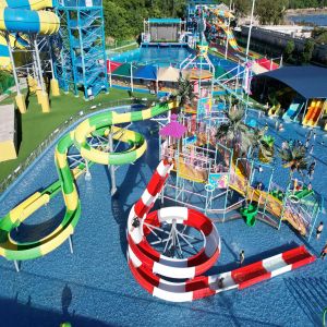 Customization Upon Request Interactive Water Play Equipment with 114mm Pole