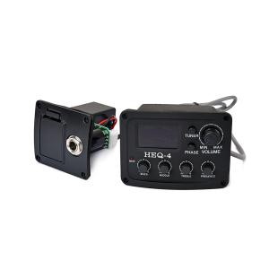 China 5 Band Electric Guitar Equalizer EQ Pickup Digital Procedding Tuner factory