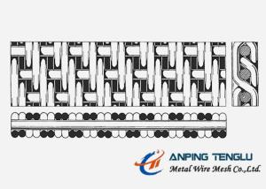 China Stainless Steel Filter Cloth With Twilled Reverse Dutch Weave Pattern factory
