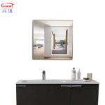 Large Gold Metal Aluminum Modern Standing Floor Wall Hanging Mirror for Home