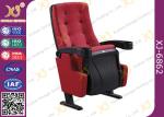 PP Outerback Color 3D Movie Cinema Theater Chairs With Tip Up Cupholder