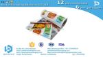 Food plastic roll film for lollipop packaging