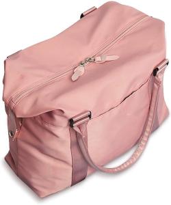 China Large Size Pink Waterproof Weekender Overnight Travel Bag With Wet Pocket factory