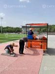 ESP Yuzz Semi- Prefabricated Running Track Sports Floor UV Ozone Resistant