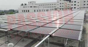 China Glass Pipe Foaming Manifold Solar Collector Non Pressurized For Solar Water Heating Project factory