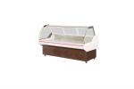 Sliding Door Butcher Meat Freezer Direct Cooling 220V