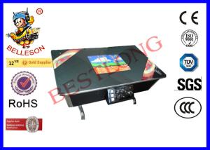 China Europe Style Coffee Table Arcade Machine 60 In 1 Game Board Stainless Steel Legs factory