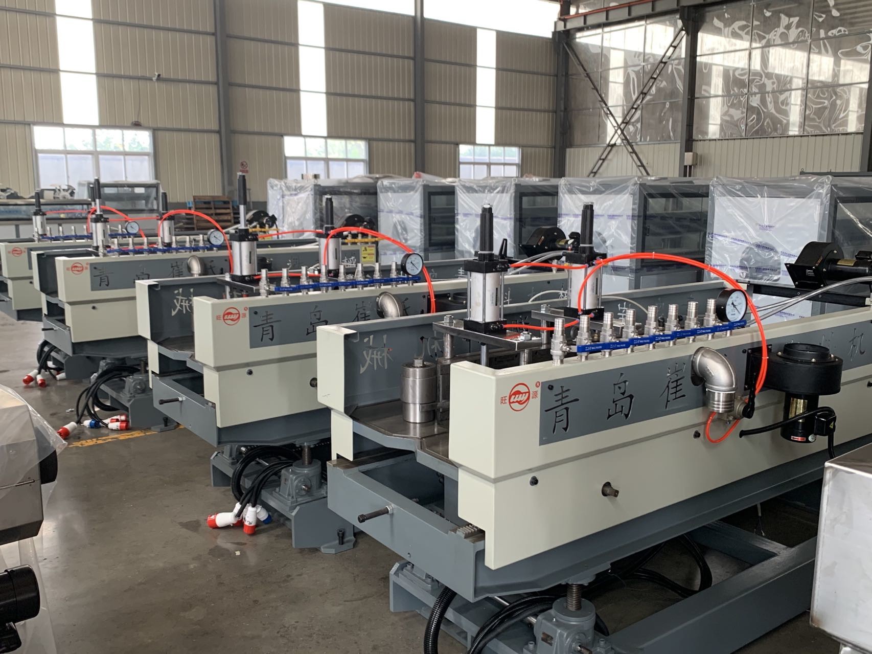 50-160mm HDPE Double Wall Corrugated Drain Pipe Machine Low Density Lightweight