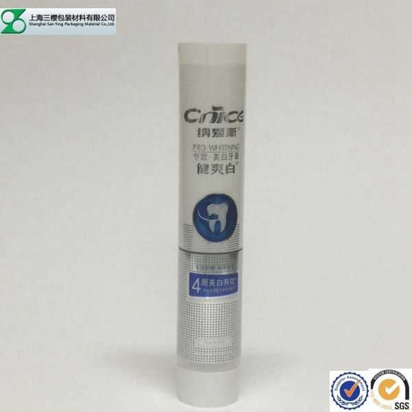 China Round / Oval 100g Toothpaste Tube ABL Laminated Packaging Tube factory