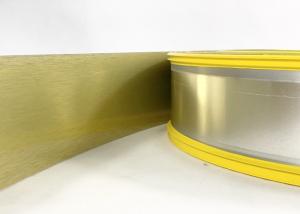 China Brush Gold / Silver Sign Trim Cap Corrosion Resistant For Arcylic Letter Sign factory