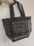 OEM Service Mesh Handbag For Beach Outdoor Sports Or Shopping PVC Mesh Storage