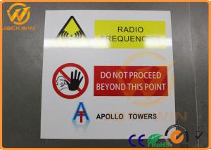 China Diamond Grade Reflective Traffic Warning Signs Waterproof Aluminum No Touch Signs factory