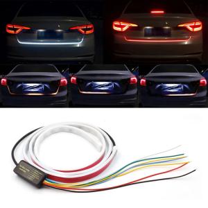 China Streamer Waterproof Car Headlight Led Tube Strip Emergency Car Door Warning Light 1.2m/1.5m factory