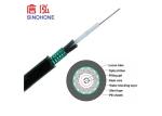 Optical Armored Fiber Optic Cable Steel Wire Flame Resistance Environment